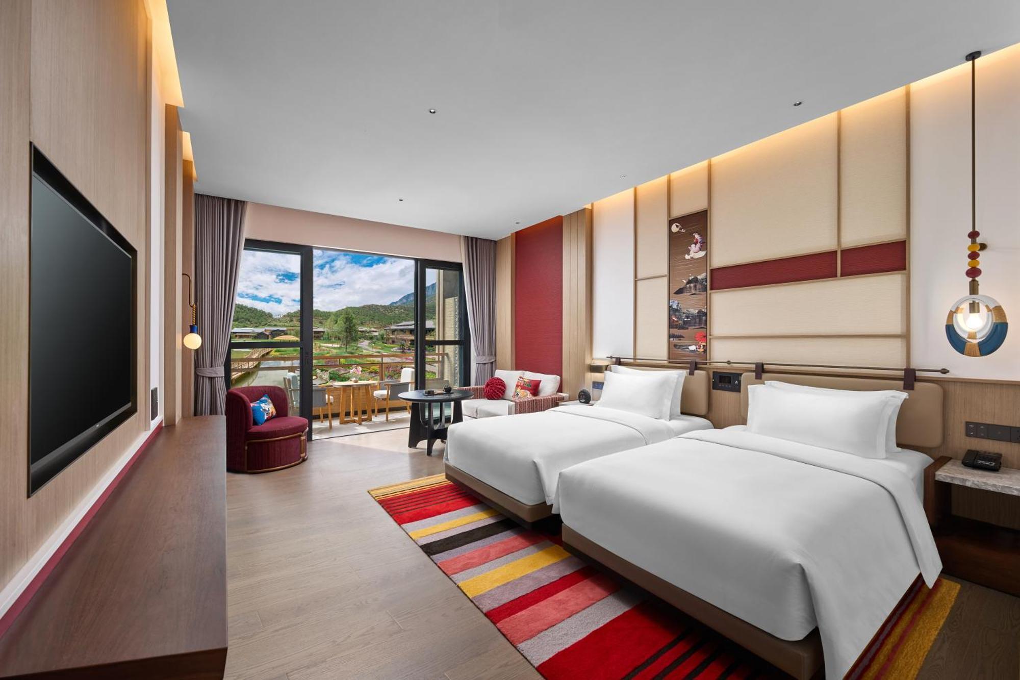 Hotel Indigo Lugu Lake By Ihg Лицзян Экстерьер фото