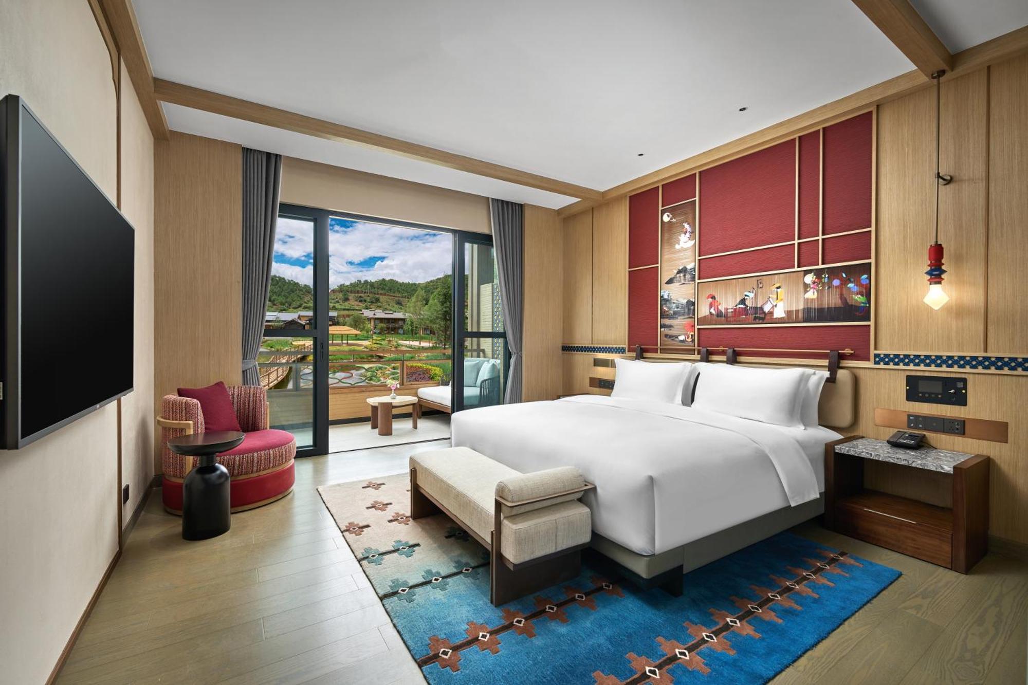 Hotel Indigo Lugu Lake By Ihg Лицзян Экстерьер фото