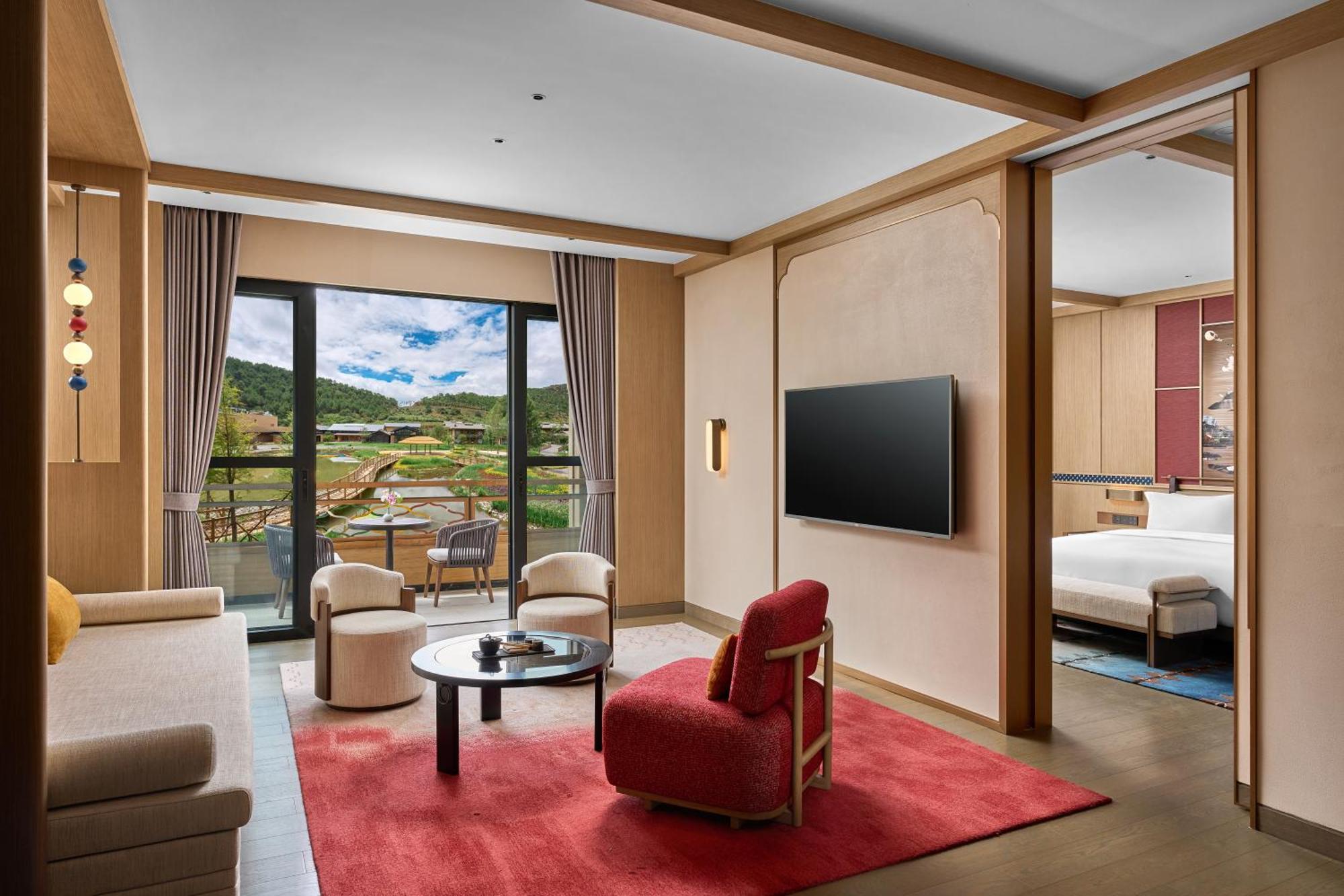 Hotel Indigo Lugu Lake By Ihg Лицзян Экстерьер фото